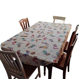 Peter Rabbit Cottontail Bunny Beatrix Potter Oblong Tablecloth 40 x 58 Spring